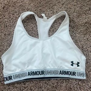 YXL Under Armour Crossed Sports Bra